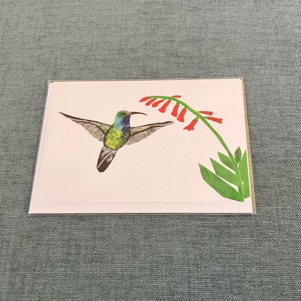 Everyday Beautiful Human Hummingbird Card